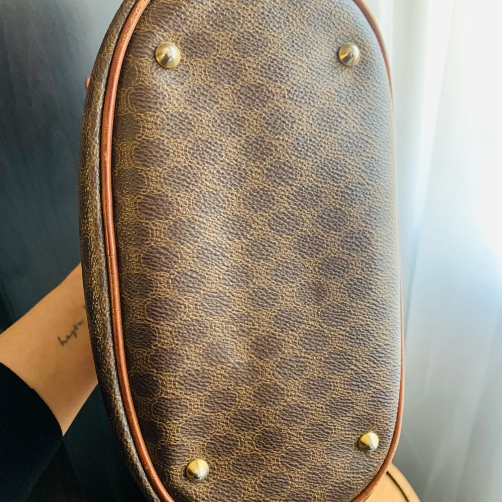 Celine Vintage Macadam Mini Tote Bag - Picture 6 of 7